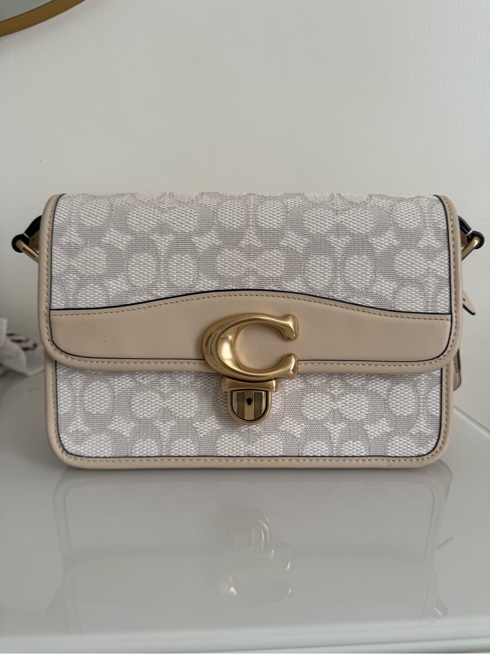 Coach Studio Shoulder Bag in Signature Jacquard